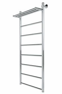 Полотенцесушитель водяной Indigo Line LLSHW120-50 с полкой 120x50 см хром